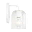 Wall Sconce<br /><span style="color:#4AB0CE;">Entrega: 4-10 dias en USA</span><br /><span style="color:#4AB0CE;font-size:60%;">PREGUNTE POR ENTREGA EN PANAMA</span><br />Collection: Eisele<br />Finish: Matte White