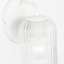 Wall Sconce<br /><span style="color:#4AB0CE;">Entrega: 4-10 dias en USA</span><br /><span style="color:#4AB0CE;font-size:60%;">PREGUNTE POR ENTREGA EN PANAMA</span><br />Collection: Eisele<br />Finish: Matte White