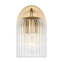 Wall Sconce<br /><span style="color:#4AB0CE;">Entrega: 4-10 dias en USA</span><br /><span style="color:#4AB0CE;font-size:60%;">PREGUNTE POR ENTREGA EN PANAMA</span><br />Collection: Eisele<br />Finish: Satin Brass