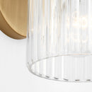 Wall Sconce<br /><span style="color:#4AB0CE;">Entrega: 4-10 dias en USA</span><br /><span style="color:#4AB0CE;font-size:60%;">PREGUNTE POR ENTREGA EN PANAMA</span><br />Collection: Eisele<br />Finish: Satin Brass