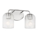 Two Light Vanity<br /><span style="color:#4AB0CE;">Entrega: 4-10 dias en USA</span><br /><span style="color:#4AB0CE;font-size:60%;">PREGUNTE POR ENTREGA EN PANAMA</span><br />Collection: Eisele<br />Finish: Brushed Nickel