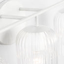 Three Light Vanity<br /><span style="color:#4AB0CE;">Entrega: 4-10 dias en USA</span><br /><span style="color:#4AB0CE;font-size:60%;">PREGUNTE POR ENTREGA EN PANAMA</span><br />Collection: Eisele<br />Finish: Matte White