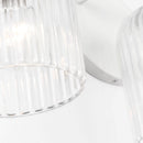 Three Light Vanity<br /><span style="color:#4AB0CE;">Entrega: 4-10 dias en USA</span><br /><span style="color:#4AB0CE;font-size:60%;">PREGUNTE POR ENTREGA EN PANAMA</span><br />Collection: Eisele<br />Finish: Matte White