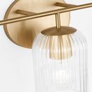 Three Light Vanity<br /><span style="color:#4AB0CE;">Entrega: 6-7 semanas en USA</span><br /><span style="color:#4AB0CE;font-size:60%;">PREGUNTE POR ENTREGA EN PANAMA</span><br />Collection: Eisele<br />Finish: Satin Brass