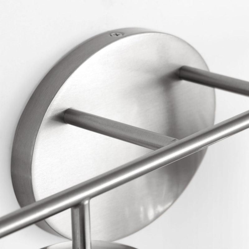 Four Light Vanity<br /><span style="color:#4AB0CE;">Entrega: 4-10 dias en USA</span><br /><span style="color:#4AB0CE;font-size:60%;">PREGUNTE POR ENTREGA EN PANAMA</span><br />Collection: Eisele<br />Finish: Brushed Nickel