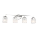 Four Light Vanity<br /><span style="color:#4AB0CE;">Entrega: 4-10 dias en USA</span><br /><span style="color:#4AB0CE;font-size:60%;">PREGUNTE POR ENTREGA EN PANAMA</span><br />Collection: Eisele<br />Finish: Chrome