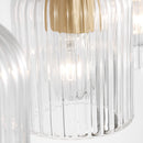 Generation Lighting - GLV1134SB - Four Light Vanity - Eisele - Satin Brass