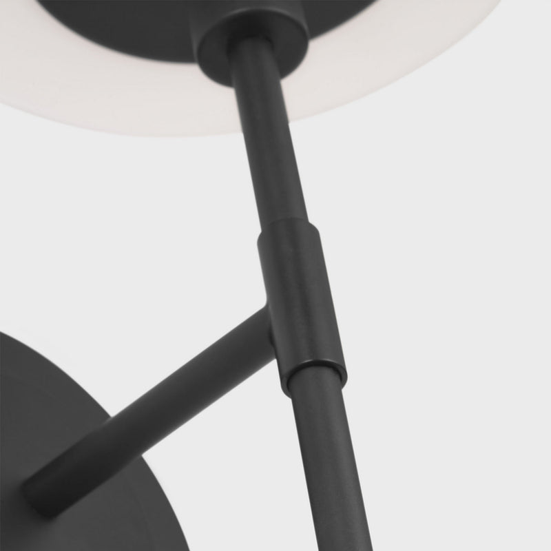 Generation Lighting - GLW1011MBK - Wall Sconce - Mendota - Midnight Black