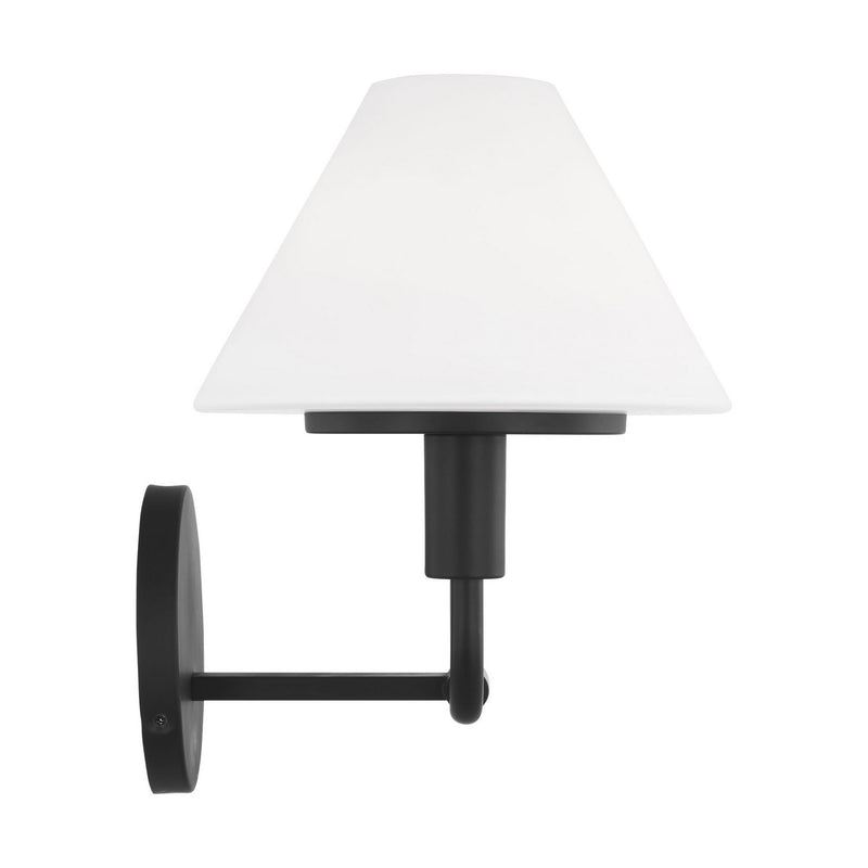 Wall Sconce<br /><span style="color:#4AB0CE;">Entrega: 4-10 dias en USA</span><br /><span style="color:#4AB0CE;font-size:60%;">PREGUNTE POR ENTREGA EN PANAMA</span><br />Collection: Mendota<br />Finish: Midnight Black