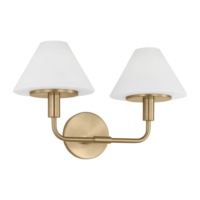 Wall Sconce<br /><span style="color:#4AB0CE;">Entrega: 4-10 dias en USA</span><br /><span style="color:#4AB0CE;font-size:60%;">PREGUNTE POR ENTREGA EN PANAMA</span><br />Collection: Mendota<br />Finish: Satin Brass