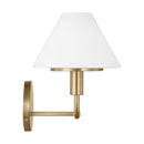 Wall Sconce<br /><span style="color:#4AB0CE;">Entrega: 4-10 dias en USA</span><br /><span style="color:#4AB0CE;font-size:60%;">PREGUNTE POR ENTREGA EN PANAMA</span><br />Collection: Mendota<br />Finish: Satin Brass