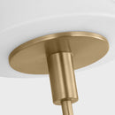 Wall Sconce<br /><span style="color:#4AB0CE;">Entrega: 4-10 dias en USA</span><br /><span style="color:#4AB0CE;font-size:60%;">PREGUNTE POR ENTREGA EN PANAMA</span><br />Collection: Mendota<br />Finish: Satin Brass