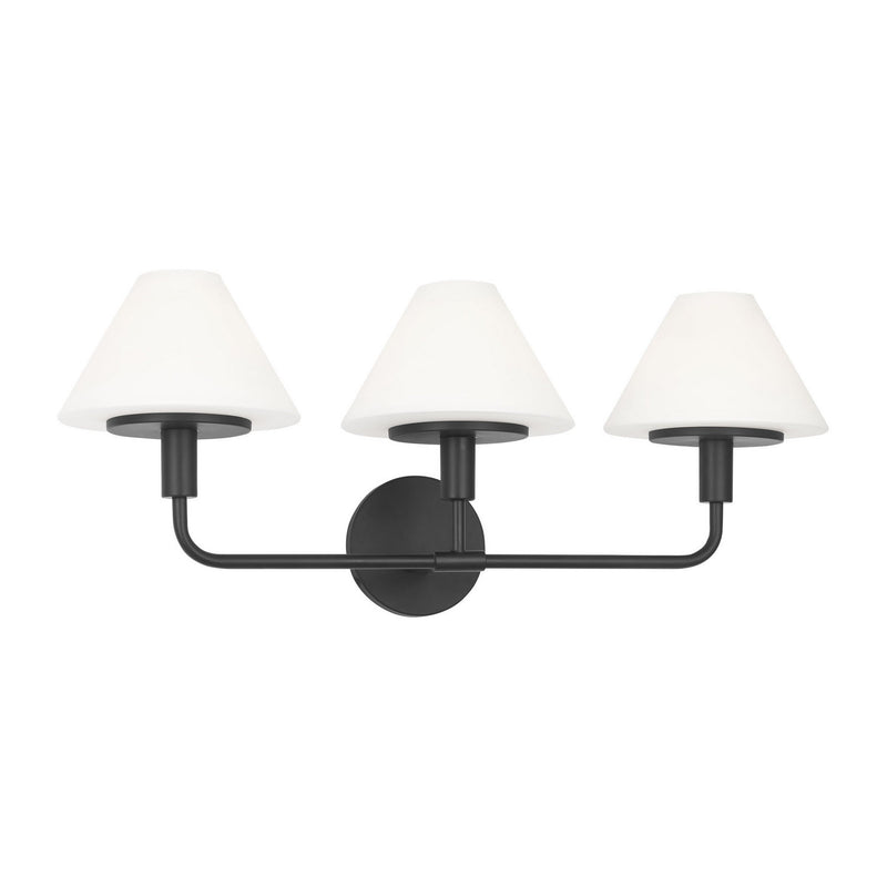 Wall Sconce<br /><span style="color:#4AB0CE;">Entrega: 4-10 dias en USA</span><br /><span style="color:#4AB0CE;font-size:60%;">PREGUNTE POR ENTREGA EN PANAMA</span><br />Collection: Mendota<br />Finish: Midnight Black