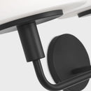 Wall Sconce<br /><span style="color:#4AB0CE;">Entrega: 4-10 dias en USA</span><br /><span style="color:#4AB0CE;font-size:60%;">PREGUNTE POR ENTREGA EN PANAMA</span><br />Collection: Mendota<br />Finish: Midnight Black