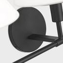 Wall Sconce<br /><span style="color:#4AB0CE;">Entrega: 4-10 dias en USA</span><br /><span style="color:#4AB0CE;font-size:60%;">PREGUNTE POR ENTREGA EN PANAMA</span><br />Collection: Mendota<br />Finish: Midnight Black
