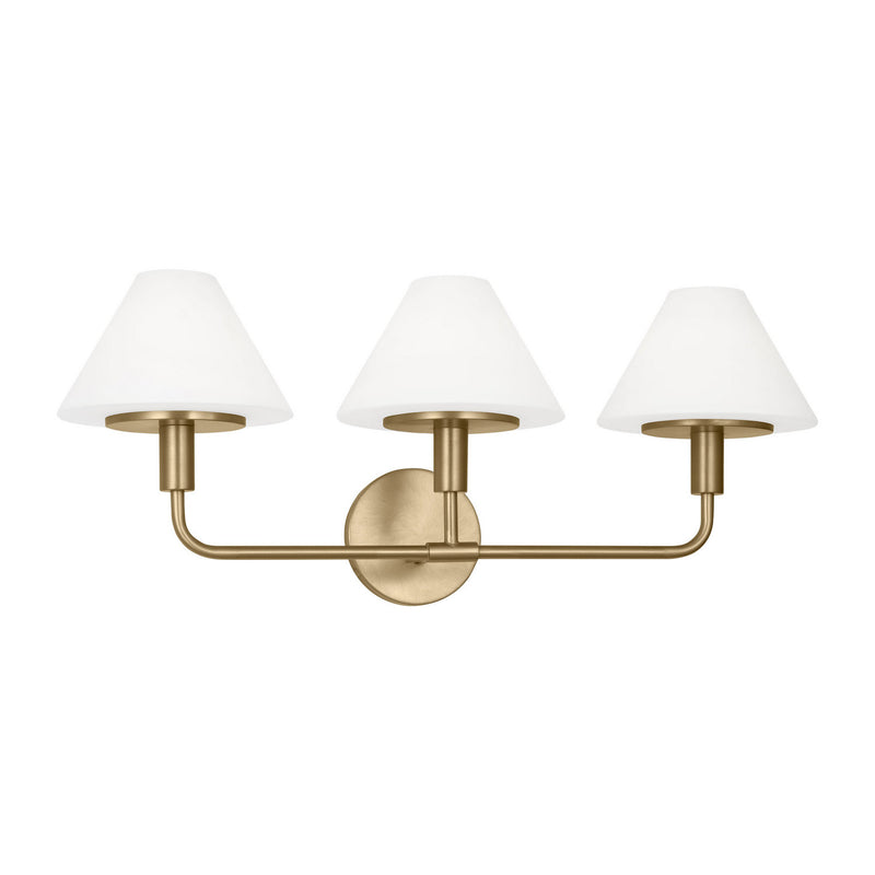 Wall Sconce<br /><span style="color:#4AB0CE;">Entrega: 5-6 semanas en USA</span><br /><span style="color:#4AB0CE;font-size:60%;">PREGUNTE POR ENTREGA EN PANAMA</span><br />Collection: Mendota<br />Finish: Satin Brass