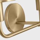 Wall Sconce<br /><span style="color:#4AB0CE;">Entrega: 4-10 dias en USA</span><br /><span style="color:#4AB0CE;font-size:60%;">PREGUNTE POR ENTREGA EN PANAMA</span><br />Collection: Mendota<br />Finish: Satin Brass