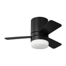 32"Ceiling Fan<br /><span style="color:#4AB0CE;">Entrega: 4-10 dias en USA</span><br /><span style="color:#4AB0CE;font-size:60%;">PREGUNTE POR ENTREGA EN PANAMA</span><br />Collection: Era 32 Hugger LED<br />Finish: Midnight Black