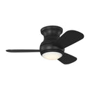32"Ceiling Fan<br /><span style="color:#4AB0CE;">Entrega: 4-10 dias en USA</span><br /><span style="color:#4AB0CE;font-size:60%;">PREGUNTE POR ENTREGA EN PANAMA</span><br />Collection: Orbis 32 Hugger LED<br />Finish: Midnight Black