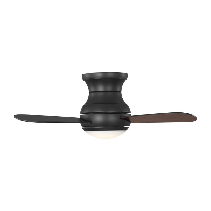 32"Ceiling Fan<br /><span style="color:#4AB0CE;">Entrega: 4-10 dias en USA</span><br /><span style="color:#4AB0CE;font-size:60%;">PREGUNTE POR ENTREGA EN PANAMA</span><br />Collection: Orbis 32 Hugger LED<br />Finish: Midnight Black