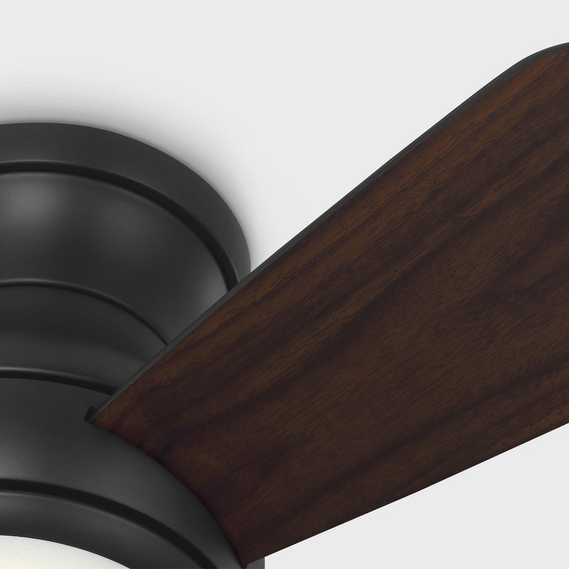 32"Ceiling Fan<br /><span style="color:#4AB0CE;">Entrega: 4-10 dias en USA</span><br /><span style="color:#4AB0CE;font-size:60%;">PREGUNTE POR ENTREGA EN PANAMA</span><br />Collection: Orbis 32 Hugger LED<br />Finish: Midnight Black