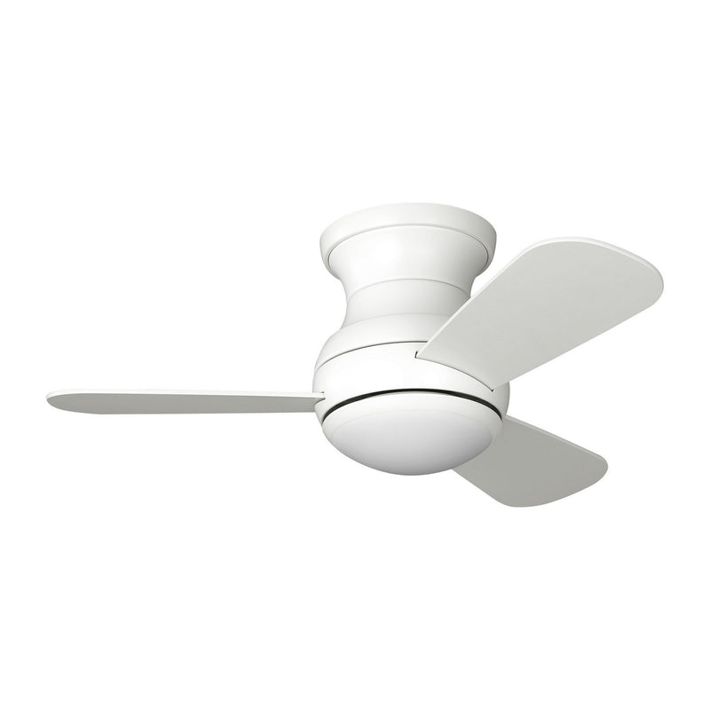32"Ceiling Fan<br /><span style="color:#4AB0CE;">Entrega: 4-10 dias en USA</span><br /><span style="color:#4AB0CE;font-size:60%;">PREGUNTE POR ENTREGA EN PANAMA</span><br />Collection: Orbis 32 Hugger LED<br />Finish: Matte White