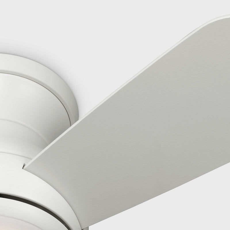 Generation Lighting - 3OBSHR32RZWD - 32"Ceiling Fan - Orbis 32 Hugger LED - Matte White