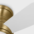 Generation Lighting - 3OBSHR32SBD - 32"Ceiling Fan - Orbis 32 Hugger LED - Satin Brass