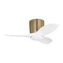 32"Ceiling Fan<br /><span style="color:#4AB0CE;">Entrega: 4-10 dias en USA</span><br /><span style="color:#4AB0CE;font-size:60%;">PREGUNTE POR ENTREGA EN PANAMA</span><br />Collection: Titus 32 Hugger LED<br />Finish: Satin Brass