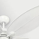 Generation Lighting - 5CUR60WH - 60"Ceiling Fan - Cruise Outdoor 60 - White