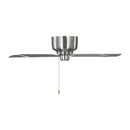 52"Ceiling Fan<br /><span style="color:#4AB0CE;">Entrega: 4-10 dias en USA</span><br /><span style="color:#4AB0CE;font-size:60%;">PREGUNTE POR ENTREGA EN PANAMA</span><br />Collection: Linden 52 Hugger<br />Finish: Brushed Steel