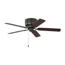 52"Ceiling Fan<br /><span style="color:#4AB0CE;">Entrega: 4-10 dias en USA</span><br /><span style="color:#4AB0CE;font-size:60%;">PREGUNTE POR ENTREGA EN PANAMA</span><br />Collection: Linden 52 Hugger<br />Finish: Bronze