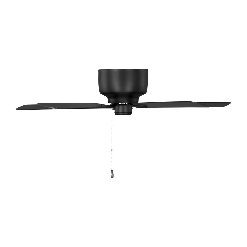 52"Ceiling Fan<br /><span style="color:#4AB0CE;">Entrega: 4-10 dias en USA</span><br /><span style="color:#4AB0CE;font-size:60%;">PREGUNTE POR ENTREGA EN PANAMA</span><br />Collection: Linden 52 Hugger<br />Finish: Midnight Black