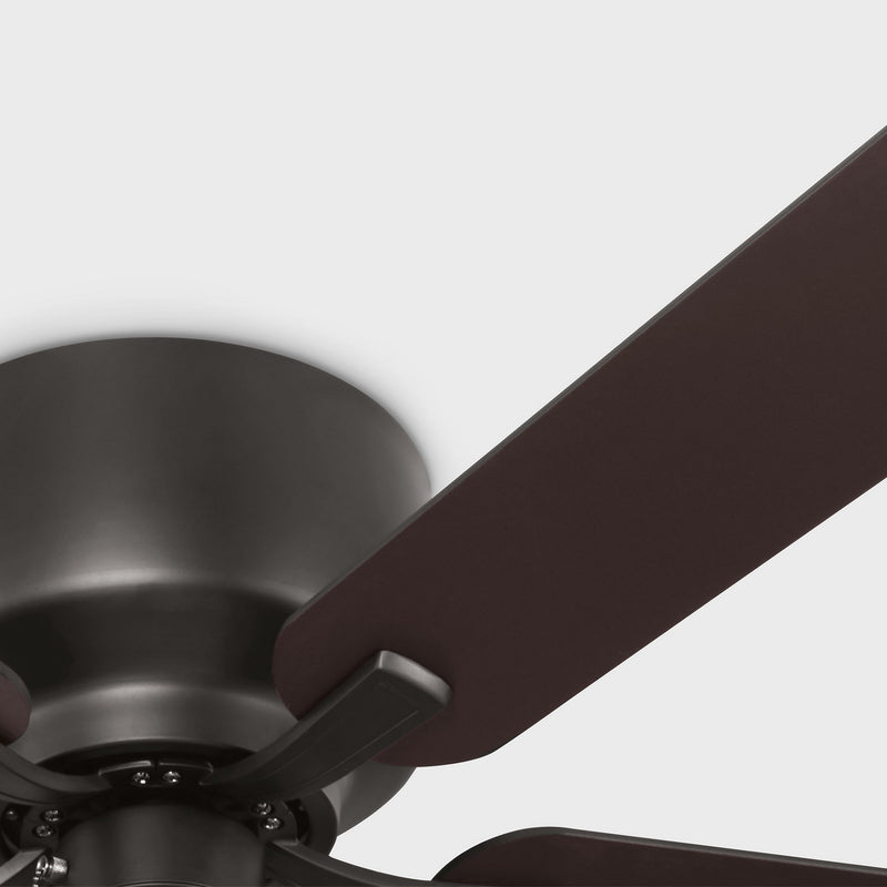 52"Ceiling Fan<br /><span style="color:#4AB0CE;">Entrega: 4-10 dias en USA</span><br /><span style="color:#4AB0CE;font-size:60%;">PREGUNTE POR ENTREGA EN PANAMA</span><br />Collection: Linden 52 Hugger<br />Finish: Midnight Black