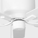 52"Ceiling Fan<br /><span style="color:#4AB0CE;">Entrega: 4-10 dias en USA</span><br /><span style="color:#4AB0CE;font-size:60%;">PREGUNTE POR ENTREGA EN PANAMA</span><br />Collection: Linden 52 Hugger<br />Finish: Matte White