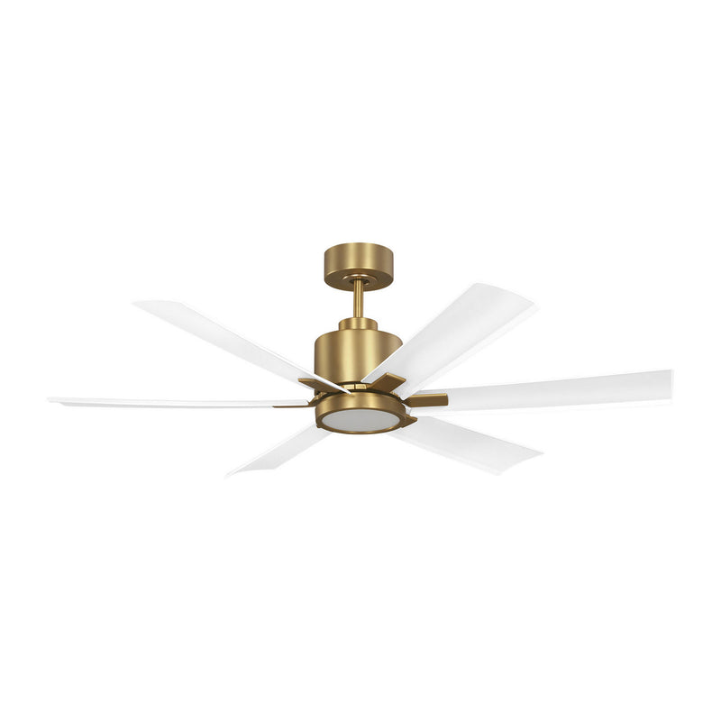52"Ceiling Fan<br /><span style="color:#4AB0CE;">Entrega: 4-10 dias en USA</span><br /><span style="color:#4AB0CE;font-size:60%;">PREGUNTE POR ENTREGA EN PANAMA</span><br />Collection: Flera Smart 52 LED<br />Finish: Burnished Brass
