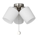 Fan Light Kit<br /><span style="color:#4AB0CE;">Entrega: 4-10 dias en USA</span><br /><span style="color:#4AB0CE;font-size:60%;">PREGUNTE POR ENTREGA EN PANAMA</span><br />Collection: Windom<br />Finish: Brushed Nickel