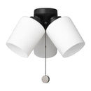 Fan Light Kit<br /><span style="color:#4AB0CE;">Entrega: 4-10 dias en USA</span><br /><span style="color:#4AB0CE;font-size:60%;">PREGUNTE POR ENTREGA EN PANAMA</span><br />Collection: Windom<br />Finish: Midnight Black