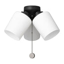 Fan Light Kit<br /><span style="color:#4AB0CE;">Entrega: 4-10 dias en USA</span><br /><span style="color:#4AB0CE;font-size:60%;">PREGUNTE POR ENTREGA EN PANAMA</span><br />Collection: Windom<br />Finish: Midnight Black