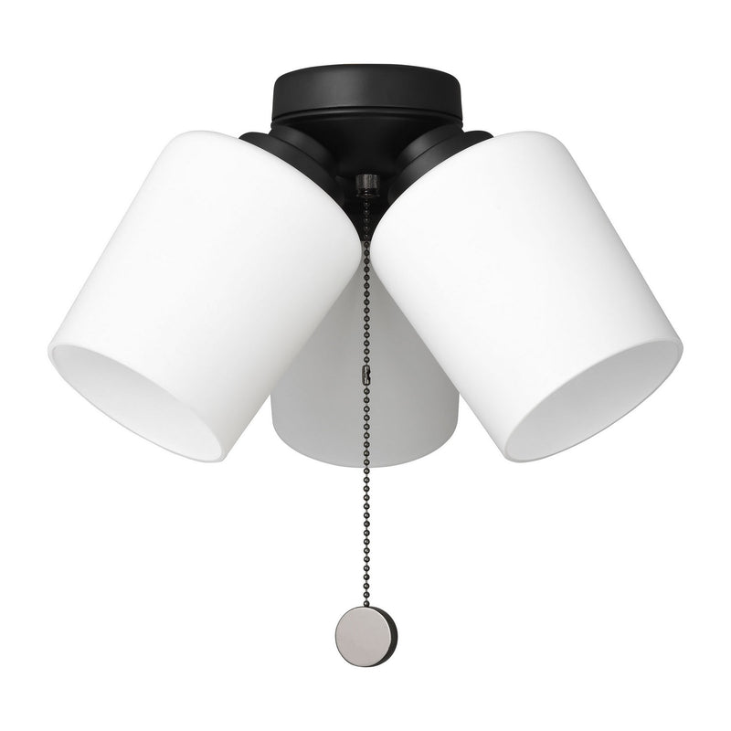 Fan Light Kit<br /><span style="color:#4AB0CE;">Entrega: 4-10 dias en USA</span><br /><span style="color:#4AB0CE;font-size:60%;">PREGUNTE POR ENTREGA EN PANAMA</span><br />Collection: Windom<br />Finish: Midnight Black