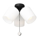 Fan Light Kit<br /><span style="color:#4AB0CE;">Entrega: 4-10 dias en USA</span><br /><span style="color:#4AB0CE;font-size:60%;">PREGUNTE POR ENTREGA EN PANAMA</span><br />Collection: Windom<br />Finish: Midnight Black