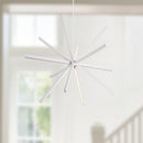 LED Chandelier<br /><span style="color:#4AB0CE;">Entrega: 4-10 dias en USA</span><br /><span style="color:#4AB0CE;font-size:60%;">PREGUNTE POR ENTREGA EN PANAMA</span><br />Collection: Sirius<br />Finish: White