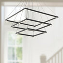 LED Chandelier<br /><span style="color:#4AB0CE;">Entrega: 4-10 dias en USA</span><br /><span style="color:#4AB0CE;font-size:60%;">PREGUNTE POR ENTREGA EN PANAMA</span><br />Collection: Piazza<br />Finish: Black
