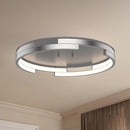 LED Flush Mount<br /><span style="color:#4AB0CE;">Entrega: 4-10 dias en USA</span><br /><span style="color:#4AB0CE;font-size:60%;">PREGUNTE POR ENTREGA EN PANAMA</span><br />Collection: Anello Minor<br />Finish: Brushed Nickel