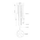 Kuzco Lighting - MP14924-WH-UNV-010 - LED Pendant - Chute - White