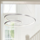 LED Pendant<br /><span style="color:#4AB0CE;">Entrega: 4-10 dias en USA</span><br /><span style="color:#4AB0CE;font-size:60%;">PREGUNTE POR ENTREGA EN PANAMA</span><br />Collection: Ampersand<br />Finish: Brushed Nickel