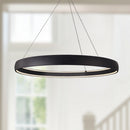 LED Pendant<br /><span style="color:#4AB0CE;">Entrega: 4-10 dias en USA</span><br /><span style="color:#4AB0CE;font-size:60%;">PREGUNTE POR ENTREGA EN PANAMA</span><br />Collection: Halo<br />Finish: Black