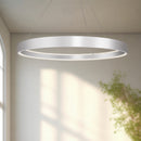LED Pendant<br /><span style="color:#4AB0CE;">Entrega: 4-10 dias en USA</span><br /><span style="color:#4AB0CE;font-size:60%;">PREGUNTE POR ENTREGA EN PANAMA</span><br />Collection: Halo<br />Finish: Brushed Silver