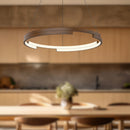 LED Pendant<br /><span style="color:#4AB0CE;">Entrega: 4-10 dias en USA</span><br /><span style="color:#4AB0CE;font-size:60%;">PREGUNTE POR ENTREGA EN PANAMA</span><br />Collection: Anello Minor<br />Finish: Walnut