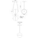 LED Pendant<br /><span style="color:#4AB0CE;">Entrega: 4-10 dias en USA</span><br /><span style="color:#4AB0CE;font-size:60%;">PREGUNTE POR ENTREGA EN PANAMA</span><br />Collection: Aries<br />Finish: Black
